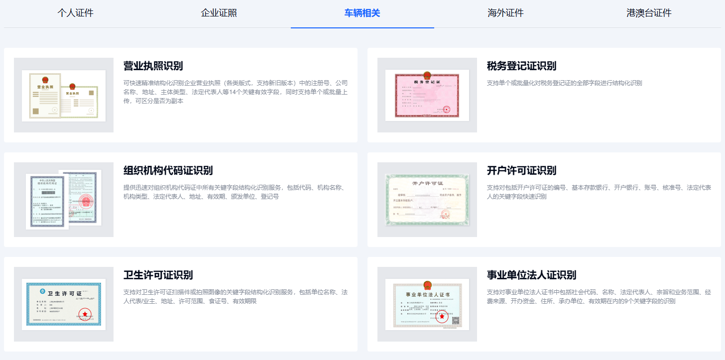 港澳通行证识别