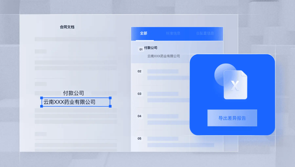 合同文本识别比对