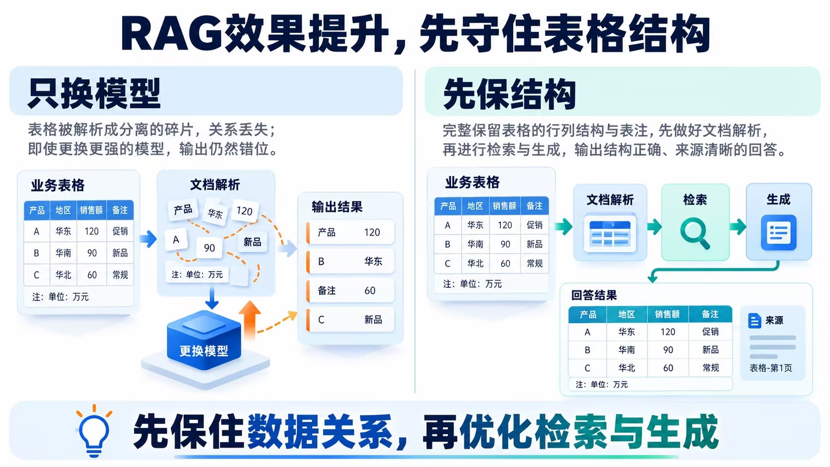 表格结构已经丢失，仅升级模型无法解决输入问题。